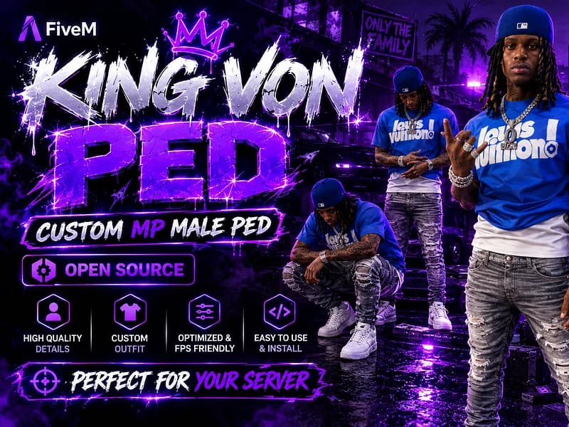 🔴Von | Custom Urban RP Ped