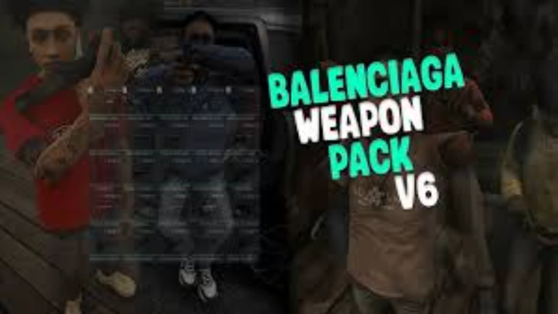 BALENCIAGA WEAPON PACK V6